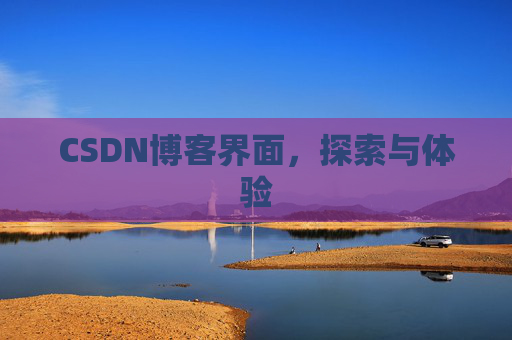 CSDN博客界面，探索与体验